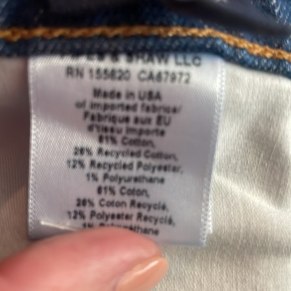 Veronica Beard Alenah Straight Leg Jeans- 26 - Picture 7 of 8